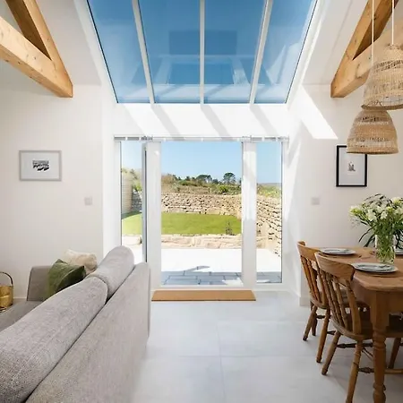 Holiday home Meadow View Barn, Rural St Ives, Cornwall. Brand New 2 Bedroom Idyllic Contemporary With Log Burner. Nancledra